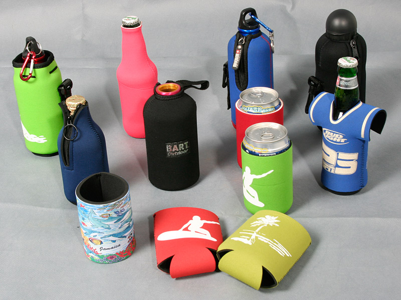 Stubbyholder: Neopren Flaschenkühler - mit eigenem Aufdruck
